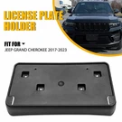 Fit Jeep Grand 2017-23 Cherokee Front Bumper License Plate Mount Bracket Holder. Fixed Price $20.89.