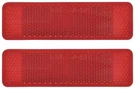 1969 Dodge Plymouth & B-body; Rear Side Marker Lens; Red; Pair. Fixed Price $29.99.