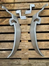 03-08 Mercedes R230 SL500 SL55 Aluminum Door Latch Trim Cover Plates W/ Screws. Fixed Price $39.95.