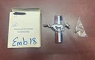 1965-68 Mustang New Right Fender Running Horse Emblem. Fixed Price $10.00.