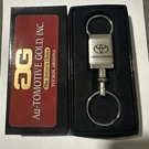 Toyota Highlander Valet Keychain Silver New Box. Fixed Price $16.00.
