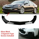 Fit For Acura Rlx 2014-2017 Front Bumper Lower Lip Spoiler Splitter Black Trim. Fixed Price $59.89.