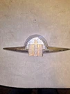 1958-62 International Hood Emblem Oem Chrome And Gold. Fixed Price $140.00.