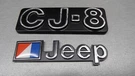 Nos Jeep CJ8 Scrambler Badge & Amc Flag Emblem Kit 1981-1986 (new Old Stock). Fixed Price $425.00.