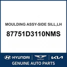 2015-2018 Hyundai Tucson Moulding Assembly-side Sill Oem New 87751D3110NMS. Fixed Price $374.52.
