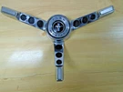1965 66 Ford Mustang Steering Wheel Spoke Horn Center C5ZA-13A800-B2H. Fixed Price $59.99.