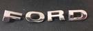 65 Ford Truck Upper Grille Letter Emblems. Fixed Price $50.00.