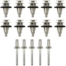 Dorman 702-005 Door Panel Trim Retainer Kit Pontiac (older). Fixed Price $31.11.