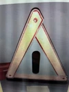 Vtg Wegu Warning Triangle Safety Road Hazard Gear German Auto Warndreieck K13702. Fixed Price $29.91.