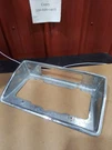 1968-1973 Chevrolet Corvette Rear License Plate Trim Bezel Frame Oem Gm 3919715. Fixed Price $43.00.