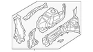 Genuine Ford Apron Assembly GG9Z-16055-A. Fixed Price $278.60.
