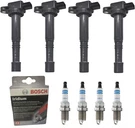 4 Mk Ignition Coil & Bosch Iridium Spark Plug For Acura Csx Rsx Honda Civic. Fixed Price $83.28.