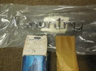 Nos 1971 1972 Ford Ltd Country Squire Wagon Quarter Panel Emblem D1AZ. Fixed Price $39.99.