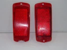 1970'S Datsun Red Rear Side Marker Light Lenses Pair Iki 5004 Sae PIA69 - 78. Fixed Price $39.99.