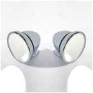 Pair (2) Chrome Bullet Style Gt Racing Side Rear View Door Mirrors (universal). Fixed Price $89.95.