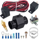 Radiator In-hose Grounding Thermostat Temperature Switch Electric Fan Wiring Kit. Fixed Price $39.95.