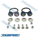 Jdmspeed Neo Chrome Universal Cnc Billet Bumper Trunk Quick Release Fastener Kit. Fixed Price $7.96.