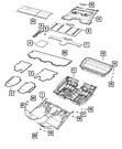 Genuine Mopar Access Cover 68321912AB. Fixed Price $40.43.