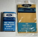 1966-1972 Ford Mustang Shelby Mercury Cougar Wax Treated Dusting Cloth & Nos. Fixed Price $79.95.