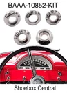 1953 1954 1955 1956 Ford Pickup Truck Chrome Dash Bezel Kit Set New. Fixed Price $37.50.