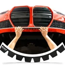 8 Pack Sliplo Ultra Universal Front Bumper Scrape Guard Skid Plate Fro.... Fixed Price $102.47.