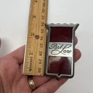 Vintage 1964 Mercury Park Lane Side Panel Roof Pilar Enamel Emblem C4MB-16098-D. Fixed Price $24.99.