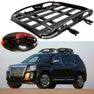 For Gmc Terrain 50" Roof Rack Cargo Basket Luggage Carrier Crossbar W/ Led Light. Fixed Price $229.03.