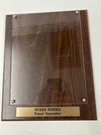 Ruben Sierra Display Plaque For 8X10 Picture. Fixed Price $15.00.