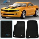 Fit 10-15 Chevrolet Camaro 2DR Nylon Floor Mats Carpets Nonskid Black 2PC. Fixed Price $47.99.