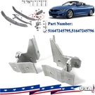 For Bmw F20 F22 F30 F32 Radiator Carrier Support Bracket 51647245795,51647245796. Fixed Price $27.53.