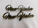 Nos Oem Chrysler 1970 1971 New Yorker Emblems Ornament Script 6.25" Verify Place. Fixed Price $79.00.