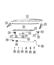 Genuine Mopar Fender To Cowl Mucket Right 68678544AA. Fixed Price $20.57.