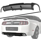 2 Vent Rear Bumper Diffuser Lip Fits 13-14 Ford Mustang Shelby GT500 Matte Black. Fixed Price $132.95.