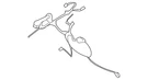 Genuine Nissan Door Wiring Harness 24125-9BL0B. Fixed Price $111.88.