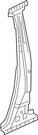 Genuine Infiniti Body B-pillar Reinforcement G65705NAMA. Fixed Price $528.91.