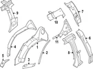 Genuine Nissan Body D-pillar 77630-7JA0A. Fixed Price $190.10.