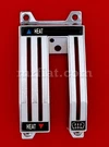 Fiat 124 Spider Heater Control Panel Chrome New. Fixed Price $93.00.
