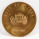 1954 General Motors Token Body By Fisher Division Gm Medallion 50 Million Cars. Fixed Price $9.49.