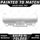 New Painted *PW7 White* Rear Bumper Cover For 2015-2023 Dodge Challenger 15-23. Fixed Price $630.99.