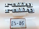 Brkn Oem 1969 Camaro Rs Pair Fender Emblem Rally Sport Gm 3943231 E5-85. Fixed Price $24.95.