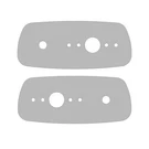 Kenworth T660, T800 And W900 Above Door Watermelon Light Plate Switch Hole. Fixed Price $39.99.