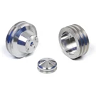 Chevy Corvette Pulley Kit 2V Water Pump 3V Crankshaft Billet 1971-'82 Special. Fixed Price $134.00.