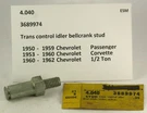 1950-1962 Chevrolet Belair Corvette Nos Trans Bellcrank Stud 3689974. Fixed Price $14.99.