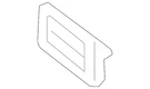 Genuine Audi Cowl Panel Gasket 8W0-819-143-B. Fixed Price $15.43.