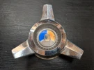 Vintage Ford Galaxie 890050-1 Chrome Spinner Tri-bar Wheel Center Hubcap. Fixed Price $22.00.