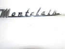 1955 1956 Mercury Montclair Script Emblem Nameplate Cursive BV-01698-A 25579 Oem. Fixed Price $59.50.