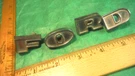 BO97 Ford Hood Nose Letter Emblems Vintage 1961 #C1AB16606A-D Galaxie Sunliner. Fixed Price $49.99.