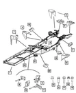 Genuine Mopar Cab Bracket Left 52014397AB. Fixed Price $34.93.