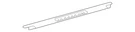 Genuine Mercedes-benz Door Sill Plate 463-680-86-35. Fixed Price $649.42.