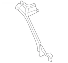 Genuine Ford Body A-pillar Reinforcement AC3Z-2502504-A. Fixed Price $34.07.